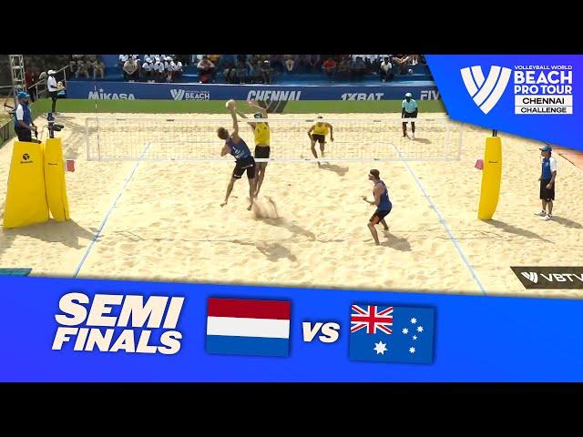 Luini/Penninga vs. Hodges/Schubert - Semi Final Highlights | Chennai 2024 #BeachProTour