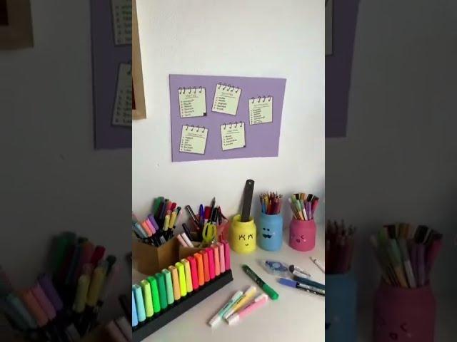 DIY Stundenplan  Zimmer schön gestalten 