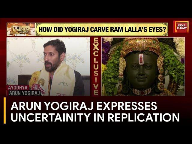 Acclaimed Artist Arun Yogiraj Doubts Ability To Recreate Masterpiece | Ram Mnadir