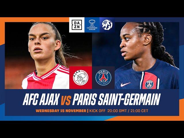 Ajax vs. Paris Saint-Germain | UEFA Women’s Champions League 2023-24 Matchday 1 Full Match