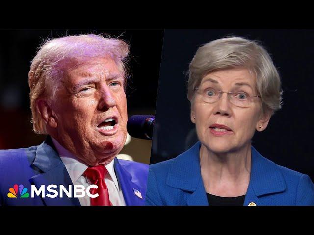 ‘This is really creepy’: Sen. Warren eviscerates Trump’s message to women voters