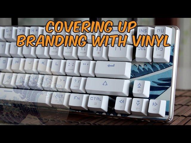 DIY Vinyl Backplate ft. Magicforce 68 Mechanical Keyboard