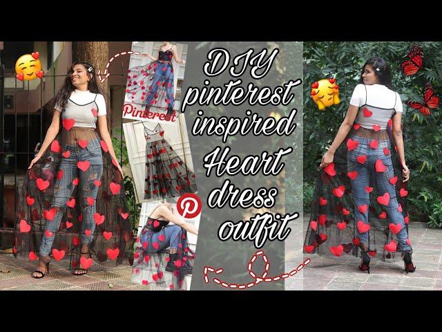 Diy Heart Dress | easy step by step tutorial | DREAM Episode 42 | Dreampatel!