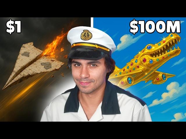 $1 PLANE vs $1,000,000 PLANE in Roblox