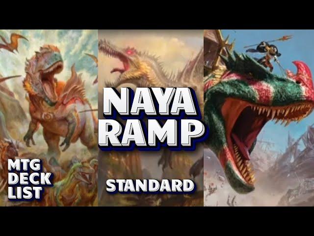 Gishath, Sun's Avatar Is AMAZING In Ramp Decks! Aetherdrift Standard Naya Ramp MTG Arena