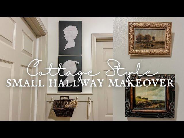 HALLWAY | ADDING VINTAGE STYLE HOME TO MY SMALL HALLWAY | HALLWAY DECORATING IDEAS!