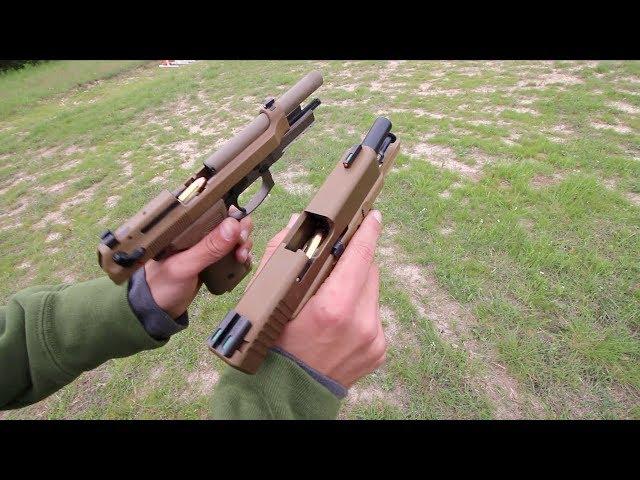 Glock 19X vs Beretta M9A3