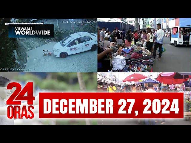 24 Oras Express: December 27, 2024 [HD]