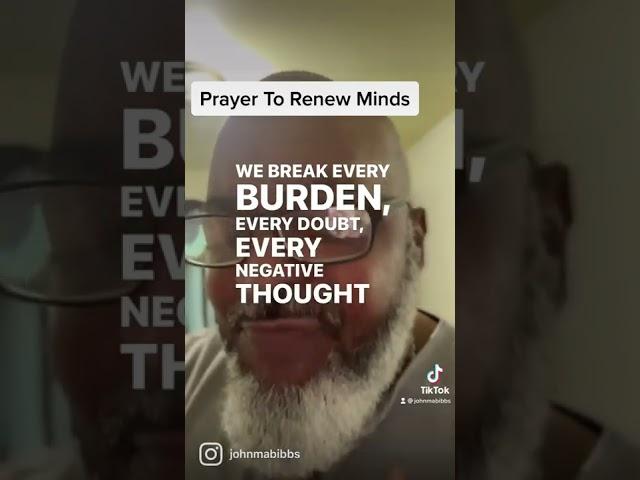 Prayer For Renewed Minds #prayer #renewed #mind