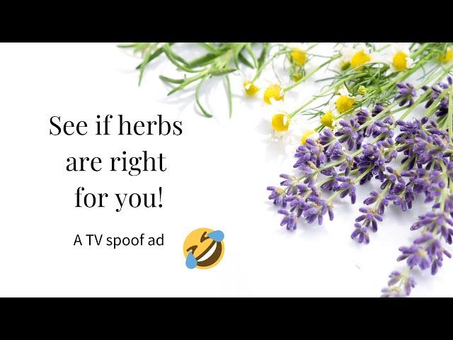 Spoof Herb Commercial and Cooling Inflammation Promo