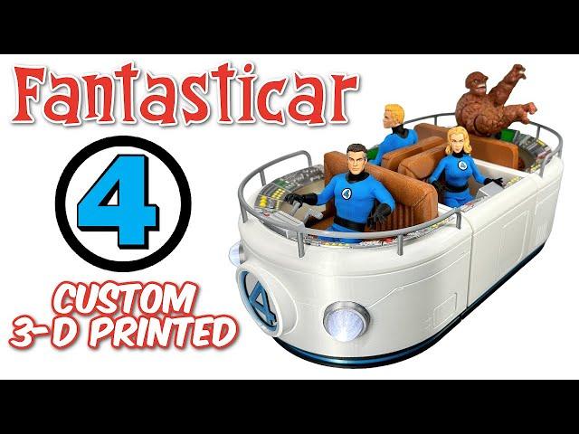 Fantastic Four FANTASTICAR!!!  HASLAB WORTHY CUSTOM!!!