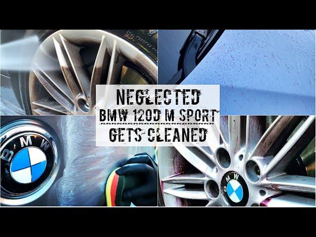 Neglected BMW 1 Series Dirty Exterior Car Cleaning Disaster Detail - Ultimate Relax Edition ASMR