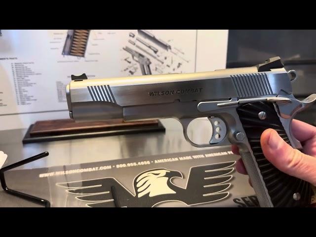 Wilson Combat CQB - Stainless Steel with Polished Flats
