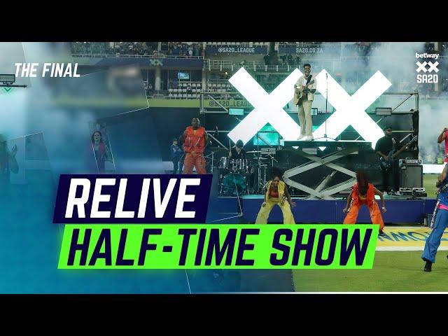 Relive the Booshle G Half-time show | Season 3 final | Betway SA20