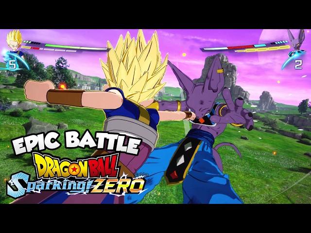 Cabba vs God of Destruction Beerus - (EPIC CUSTOM BATTLE) Dragon Ball Sparking Zero