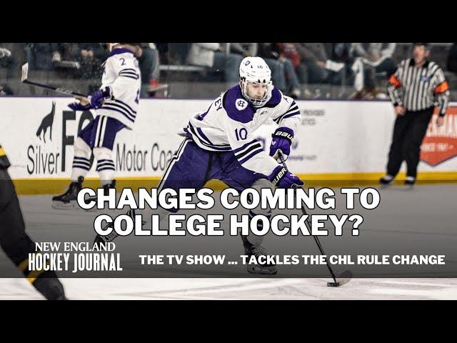 Changes coming to college hockey? — New England Hockey Journal