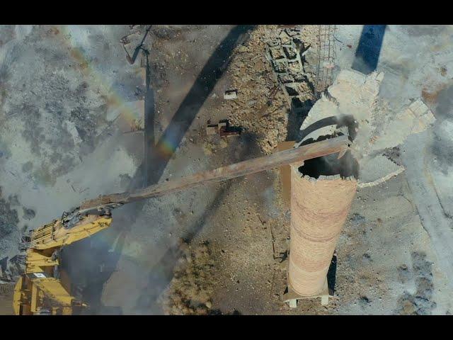 Smelter Stack Takedown in Dewey-Humboldt, AZ