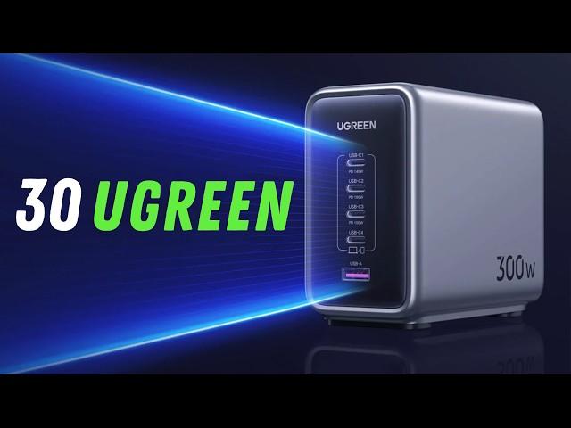 30 КРУТЫХ товаров UGREEN о которых ВЫ могли и ЗНАТЬ + КОНКУРС