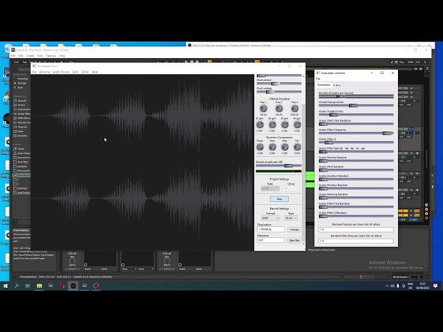 Bom Shanka Music tutorials:  Introduction to Soundgrain and post-synthesis editing.