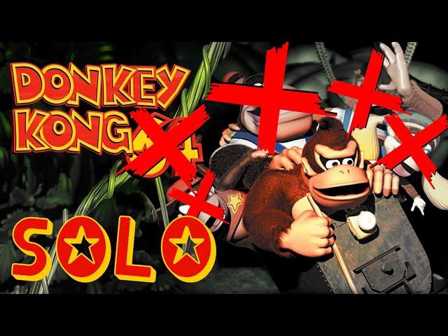 Can You Beat Donkey Kong 64 with Only Donkey Kong?