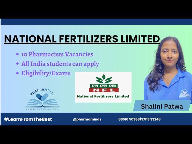 National Fertilizer Limited - Pharmacists Vacancy