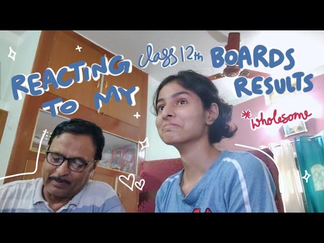 reacting to my ISC class 12th boards results (live reaction)