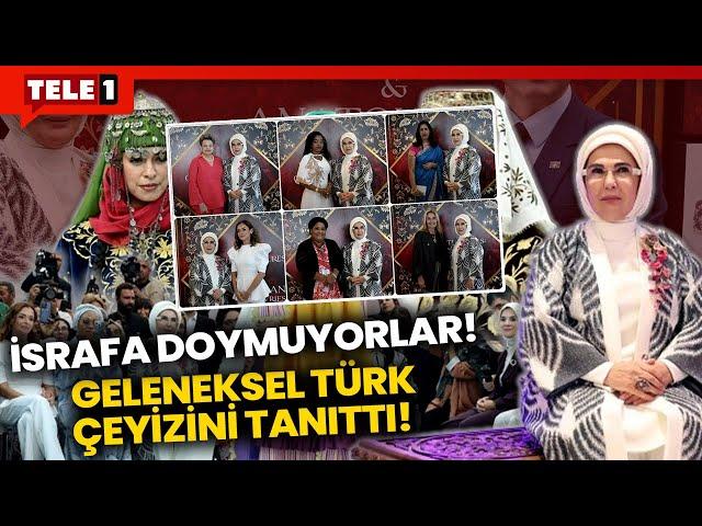 Bakın Milyonlarımız Nereye Gidiyor! Emine Erdoğan'dan New York'ta Çeyiz Defilesi...