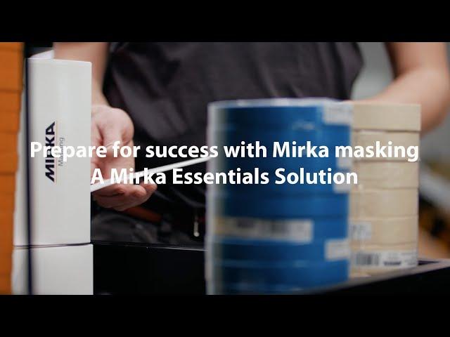Prepare for success with Mirka masking- A Mirka Masking Solution