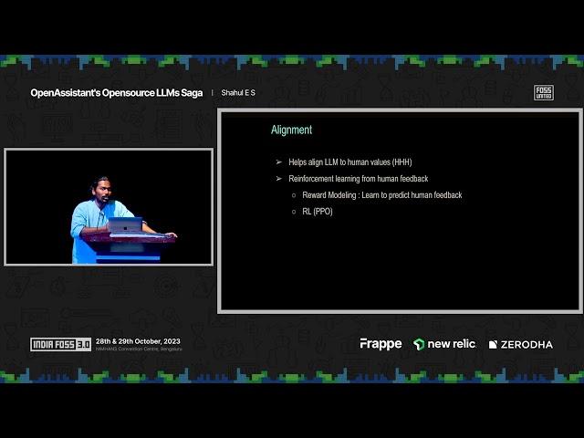OpenAssistant's Opensource LLMs Saga | Shahul E S | IndiaFOSS 3.0 | FOSS United