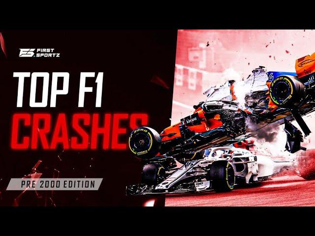 Top 10 Most Shocking F1 Crashes : Pre 2000 Era | FirstSportz | #f1 #f1crashes