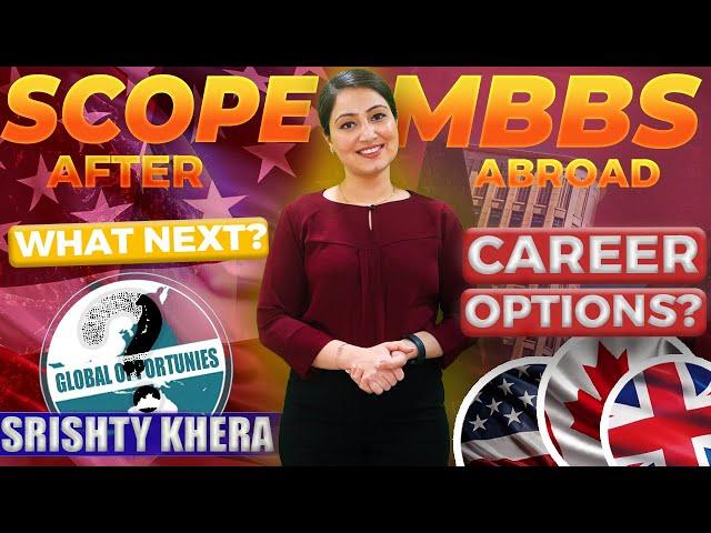 CAREER OPTIONS after MBBS ABROAD for Indian Students