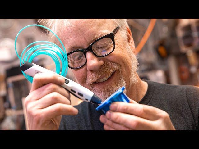 Adam Savage Tests This 3D Printing Pen!