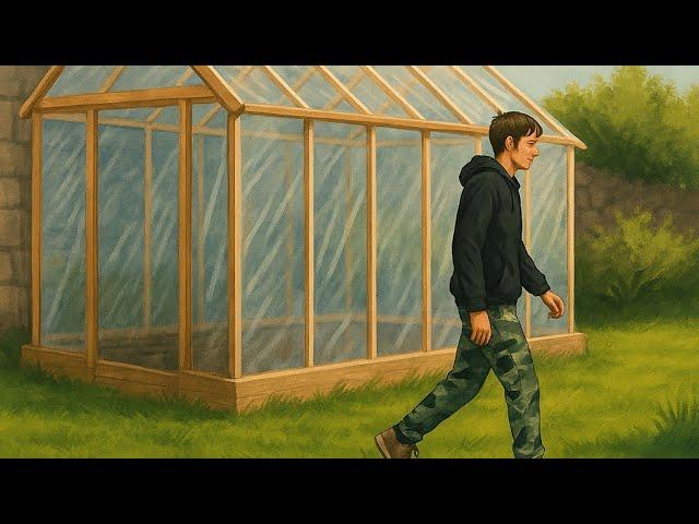 Building a Simple Greenhouse | DriftHut DIY Project – Part 1