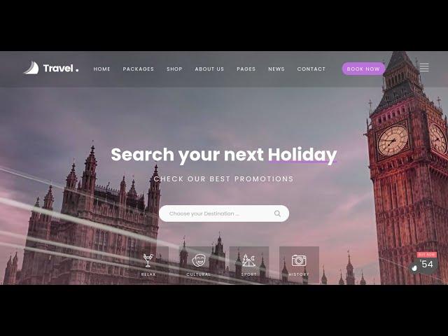 Love Travel – Creative Travel Agency WordPress Theme I Best Travel Theme for Wordpress