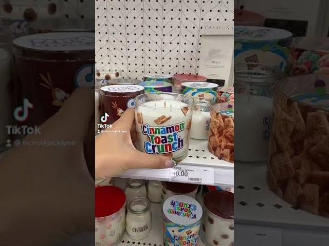 TARGET MADE CEREAL CANDLES