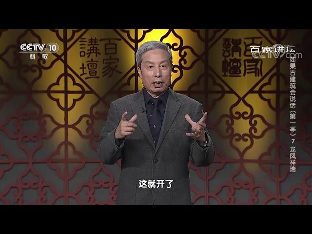 中国古人酷爱图腾崇拜 龙凤实际上也是一种图腾 《百家讲坛》20210206