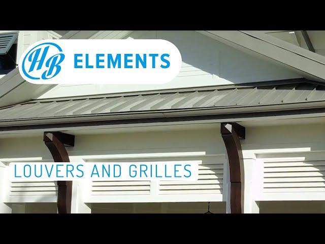 HB Elements Louvers and Grilles