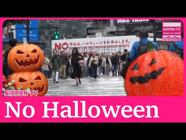 No Halloween for Shibuya