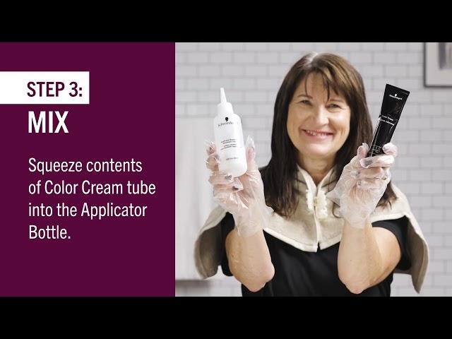 Schwarzkopf Color - How to Apply Keratin Color |Intense Cocoa