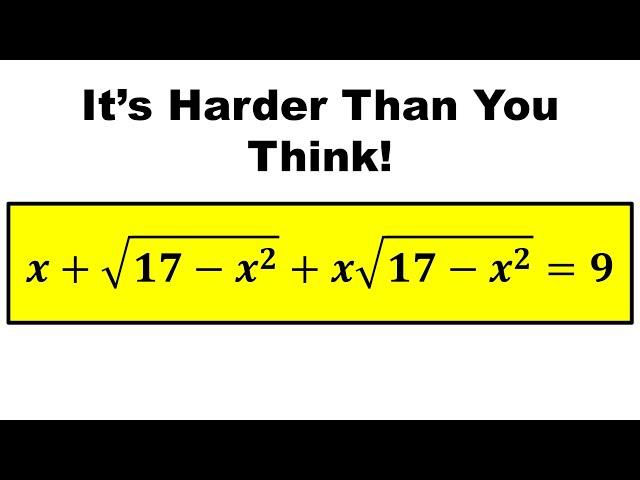 Germany | Can you Solve? | A Nice Math olympiad problem