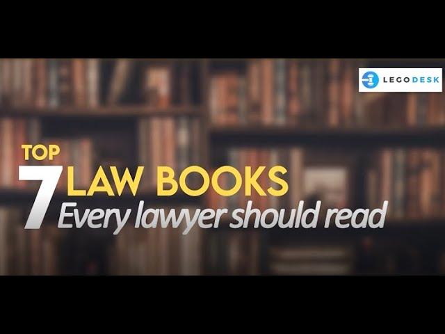 Top 7 Law Books Every Lawyer Should Read in 2021 - Legodesk