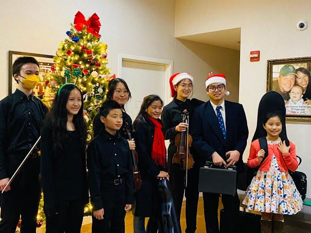 Peabody Harmony Project went Christmas Caroling for Children's Home at Catonsville(12/09/2023)