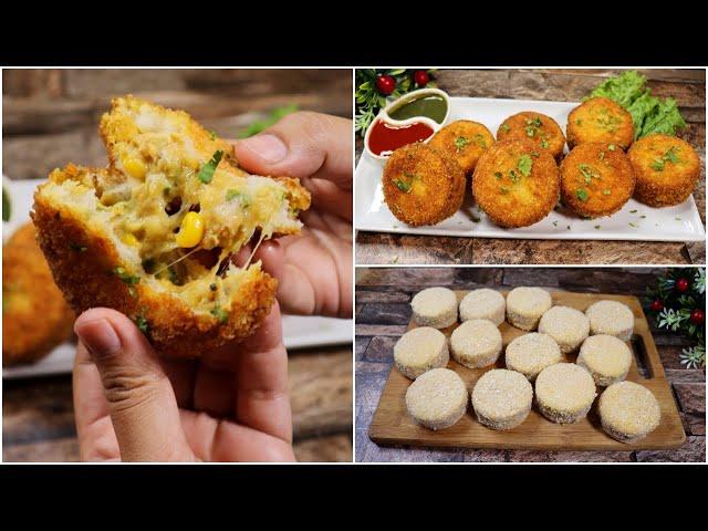 Bread Chicken Patties Recipe | Chicken Bread Snack | Perfect For High Tea Snack