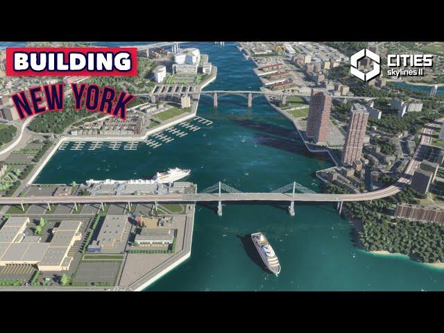 Building New York City in Cities Skylines 2 | #1 NY Style-Neighborhood