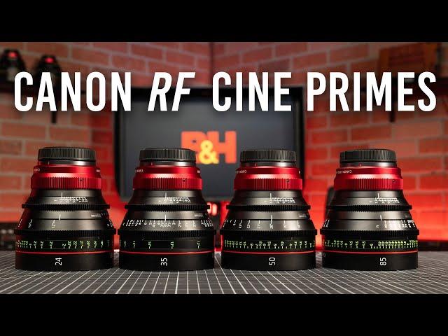 New Canon RF Mount Cinema Prime Lenses!