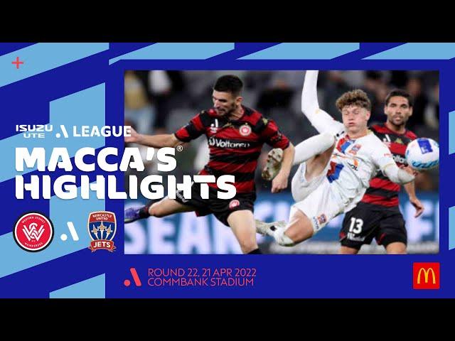 Western Sydney Wanderers v Newcastle Jets - Macca's® Extended Highlights | Isuzu UTE A-League