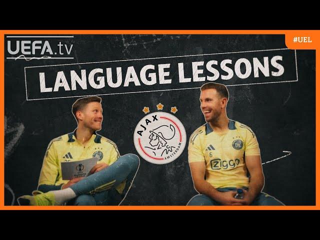 Wout Weghorst & Jordan Henderson  | LANGUAGE LESSONS! 