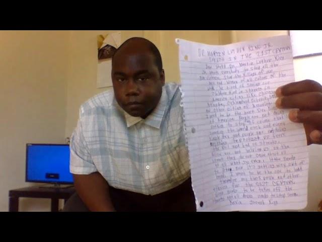 Kevin Joseph King part 307TH - DR. MARTIN LUTHER KING JR. SPEECH IN THE 21ST CENTURY