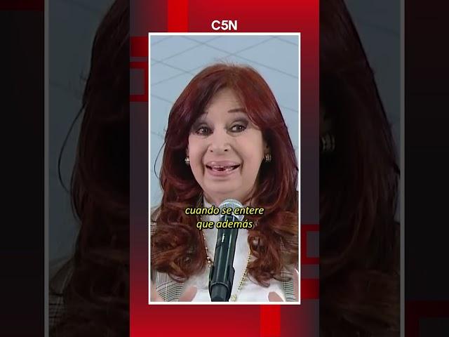 CRISTINA KIRCHNER LE HABLÓ A UNA MUJER QUE APARECIÓ EN C5N