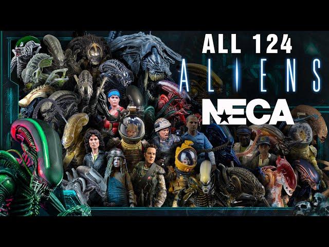 NECA Collection Aliens Video Guide – ALL 124 NECA ALIENS